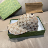 Gucci Classic GG Baseball Hat Couple Versatile Duck Tongue Hat 56CM