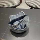 Louis Vuitton Couple High Street Washed Cowboy Baseball Hat Sunshade Duck Tongue Hat Damaged
