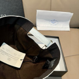 Prada Classic Triangle Logo Baseball Hat Couple Versatile Duck Tongue Hat