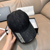 Dior Classic Versatile Baseball Hat Couple Sunshade Duck Tongue Hat 56CM
