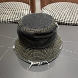 Dior Retro Washed Cowboy Fisherman Hat Versatile Sunshade Cap