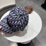 Dior Fashion Embroidered Logo Duck Tongue Hat Couple Versatile Baseball Hat
