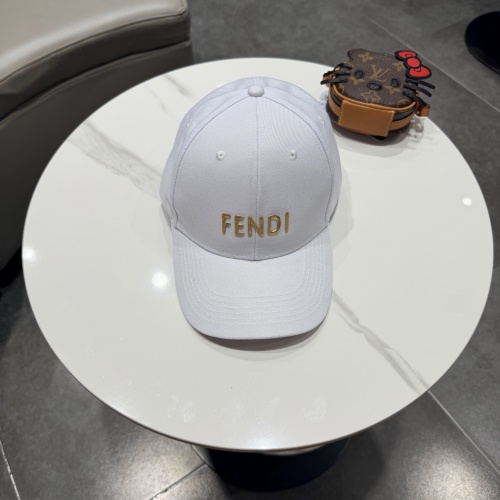 Fendi Classic Versatile Baseball Hat Sunshade Duck Tongue Hat