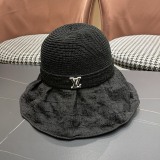 Louis Vuitton Summer Fashion Bow Fisherman's Hat Women's Foldable Sunshade Hat