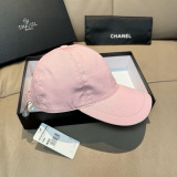 Chanel Classic Embroidered Logo Baseball Hat Unisex Versatile Sunshade Hat