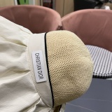 Dior Women's Fashion Versatile Large Brimmed Sunscreen UV Protection Fisherman's Hat