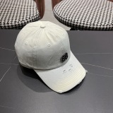 Balenciaga Fashion Embroidered Baseball Hat Couple's Versatile Duck Tongue Hat