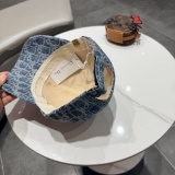 Dior Fashion Retro Versatile Baseball Hat Sunshade Duck Tongue Hat