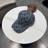 Dior Fashion Retro Versatile Baseball Hat Sunshade Duck Tongue Hat