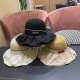Dior Women's Fashion Versatile Large Brimmed Sunscreen UV Protection Fisherman's Hat