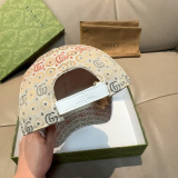 Gucci Classic GG Baseball Hat Couple Versatile Duck Tongue Hat 56CM
