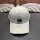Balenciaga Fashion Embroidered Baseball Hat Couple's Versatile Duck Tongue Hat