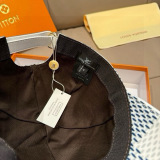 Louis Vuitton Fashion Baseball Hat Unisex Versatile Duck Tongue Hat 56CM