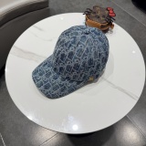 Dior Fashion Retro Versatile Baseball Hat Sunshade Duck Tongue Hat