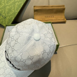 Gucci Classic Embroidered Logo Baseball Hat Couple Versatile Duck Tongue Hat