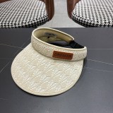 Dior New Fashion Leisure Versatile Empty Top Sunshade Hat