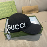 Gucci Unisex Classic Embroidered Baseball Hat Versatile Sunshade Duck Tongue Hat 56CM
