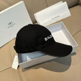 Balenciaga Classic Embroidered Logo Baseball Hat Unisex Versatile Sunshade Duck Tongue Hat