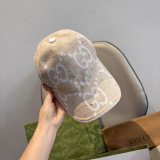 Gucci Classic GG Baseball Hat Couple Versatile Duck Tongue Hat 56CM