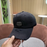 Balenciaga Fashion Embroidered Baseball Hat Couple's Versatile Duck Tongue Hat