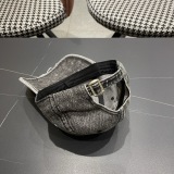 Louis Vuitton Couple High Street Washed Cowboy Baseball Hat Sunshade Duck Tongue Hat Damaged