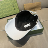 Gucci Unisex Classic Embroidered Baseball Hat Versatile Sunshade Duck Tongue Hat 56CM