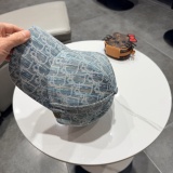 Dior Fashion Retro Versatile Baseball Hat Sunshade Duck Tongue Hat