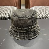 Dior Retro Four Seasons Sunscreen Basin Hat Sunshade Cowboy Fisherman Hat
