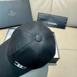 Chanel Classic Embroidered Logo Baseball Hat Unisex Versatile Sunshade Hat