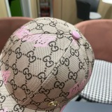 Gucci Fashion Logo Printed Baseball Hat Unisex Versatile Sunshade Duck Tongue Cap