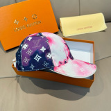 Louis Vuitton High Street Versatile Baseball Hat Couple Sunshade Duck Tongue Hat 56CM