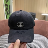 Balenciaga Fashion Embroidered Baseball Hat Couple's Versatile Duck Tongue Hat
