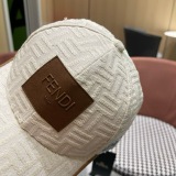 Fendi Unisex Fashion Versatile Baseball Cap Duck Tongue Cap