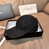 Dior Classic Versatile Baseball Hat Couple Sunshade Duck Tongue Hat 56CM