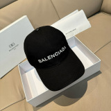 Balenciaga Classic Embroidered Logo Baseball Hat Unisex Versatile Sunshade Duck Tongue Hat