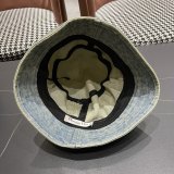 Dior Retro Four Seasons Sunscreen Basin Hat Sunshade Cowboy Fisherman Hat