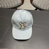 Louis Vuitton New Fashion Casual Versatile Baseball Hat Embroidered Logo Duck Tongue Hat 56CM