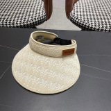 Dior New Fashion Leisure Versatile Empty Top Sunshade Hat