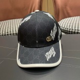 Gucci Fashion Logo Printed Baseball Hat Unisex Versatile Sunshade Duck Tongue Cap