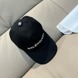 Balenciaga Classic Embroidered Logo Baseball Hat Unisex Versatile Sunshade Duck Tongue Hat