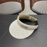 Dior New Fashion Leisure Versatile Empty Top Sunshade Hat