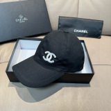 Chanel Classic Embroidered Logo Baseball Hat Unisex Versatile Sunshade Hat