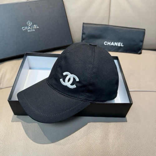 Chanel Classic Embroidered Logo Baseball Hat Unisex Versatile Sunshade Hat