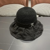 Louis Vuitton Summer Fashion Bow Fisherman's Hat Women's Foldable Sunshade Hat