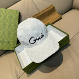 Gucci Classic Embroidered Logo Baseball Hat Couple Versatile Duck Tongue Hat