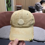 Moncler New Couple High Street Washed Baseball Hat Sunshade Duck Tongue Hat Damaged