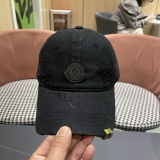Moncler New Couple High Street Washed Baseball Hat Sunshade Duck Tongue Hat Damaged