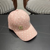 Chanel Fashion Embroidered Logo Baseball Cap Couple Casual Versatile Duck Tongue Cap 56CM