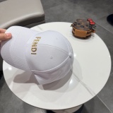 Fendi Classic Versatile Baseball Hat Sunshade Duck Tongue Hat
