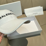 Balenciaga Classic Embroidered Logo Baseball Hat Unisex Versatile Sunshade Duck Tongue Hat
